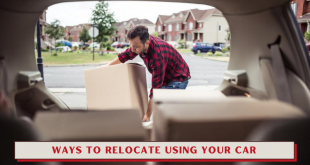 Ways to Relocate Using Your Car