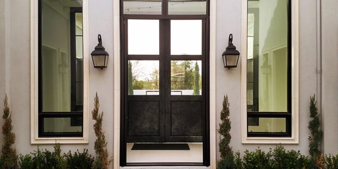 Retractable screen door installation