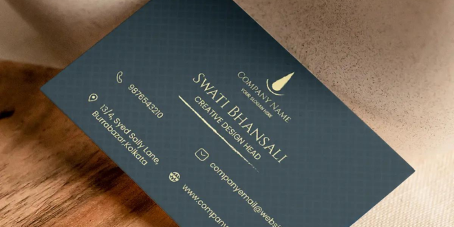 custom printed visiting cards